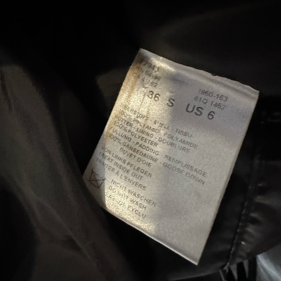 Bogner women’s black and white winter coat size 6 - Picture 5 of 5